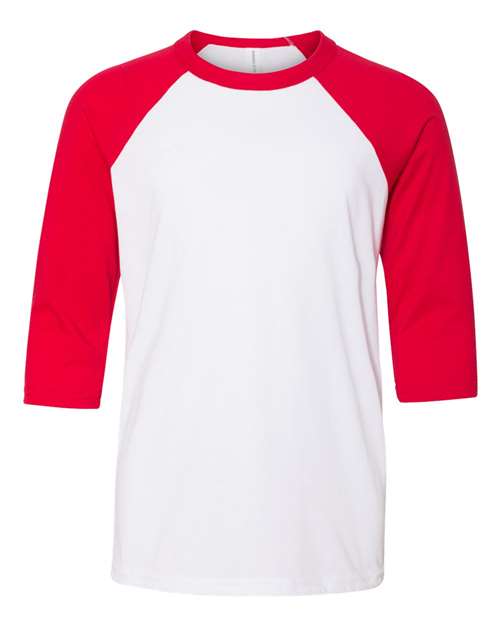 Bella and store canvas baseball tee