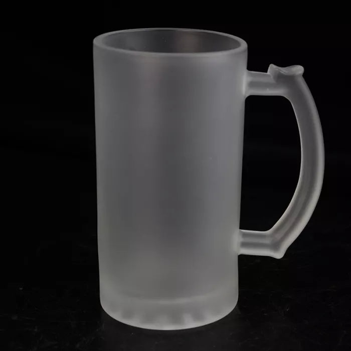 18oz Clear Glass Beer Mug Dye Sublimation Blank