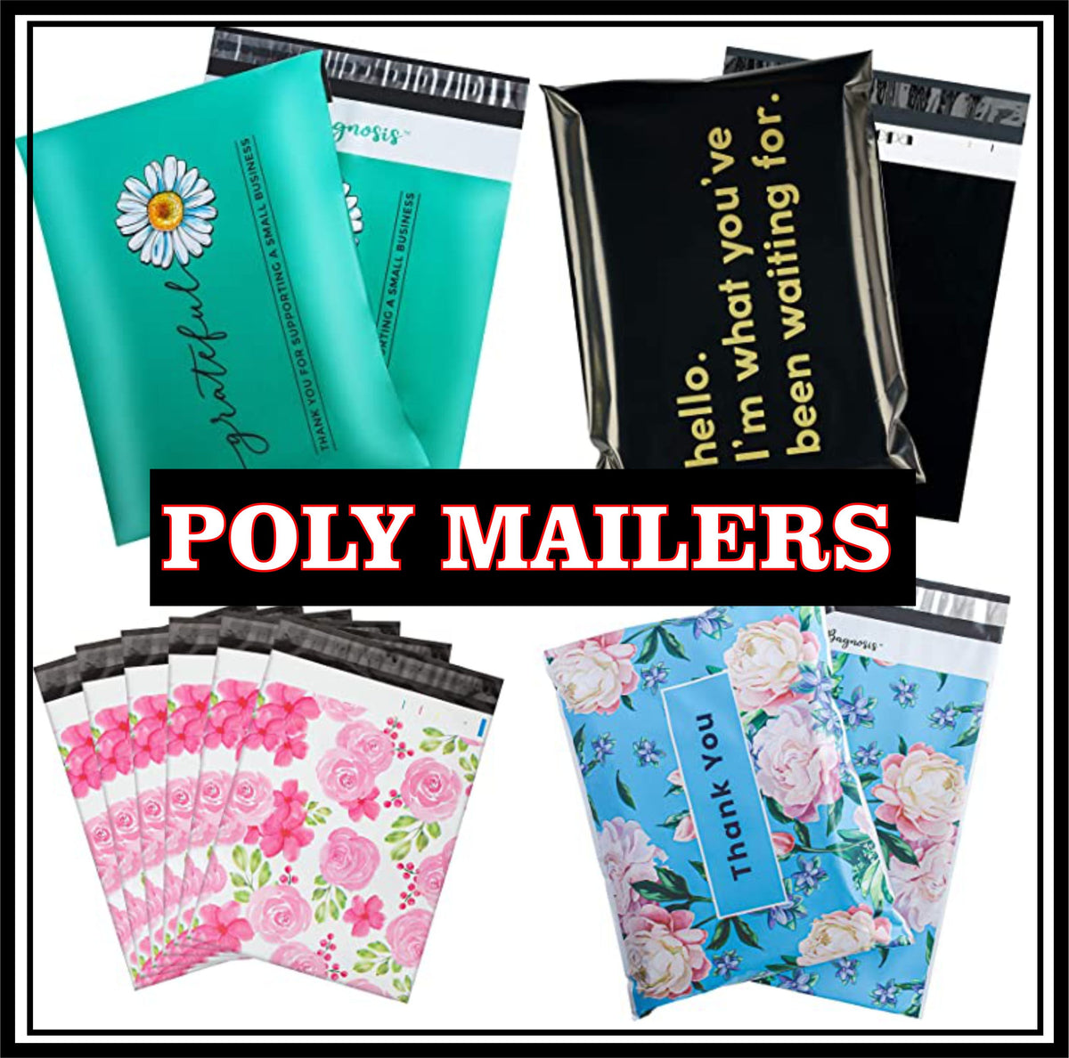 Poly Mailer Cheer Haven LLC.
