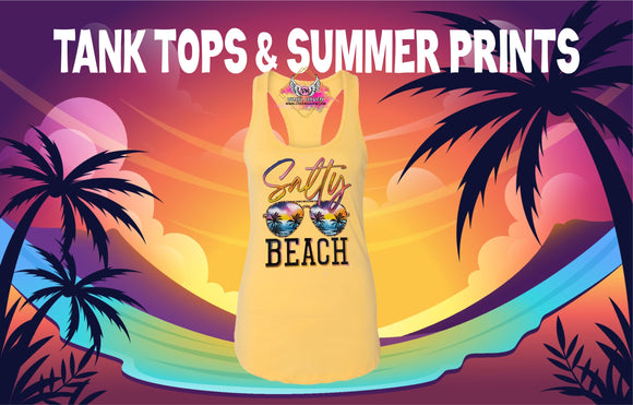 SUMMER TANKS AND PRINTS