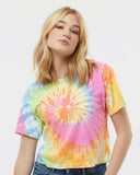 Women's Tie-Dyed Crop T-Shirt * Crop Top