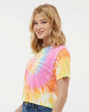 Women's Tie-Dyed Crop T-Shirt * Crop Top