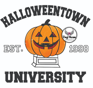 DTF Print * Halloween * Halloweentown University