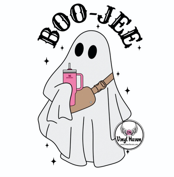 DTF Print * Halloween * Boo Jee Ghost with Tumbler