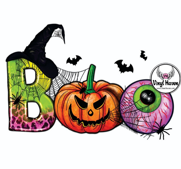 DTF Print * Halloween * BOO
