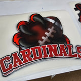 DTF Print * Cardinals Football Claw