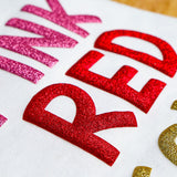 Glitter Puff HTV – Raised Sparkle Heat Transfer Vinyl * 20"  x 12" sheet