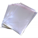 10" x 13"  1.6 mil super clear lip & tape cello bag-50/pk