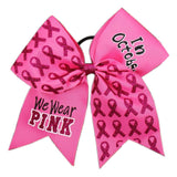 Cancer awareness * In October we wear pink * Hair bow