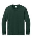 Port & Co® Youth Long Sleeve Core Cotton Tee