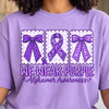 DTF Print *Alzheimer's Awareness *We wear purple