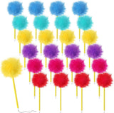 Dr. Seuss Inspired * Fuzzy colorful pom pom pen (random Color) * Read across America