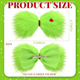 Furry grinchy Hairbow