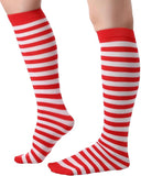 Dr. Seuss Inspired * Striped Knee High Socks Novelty * Read across America