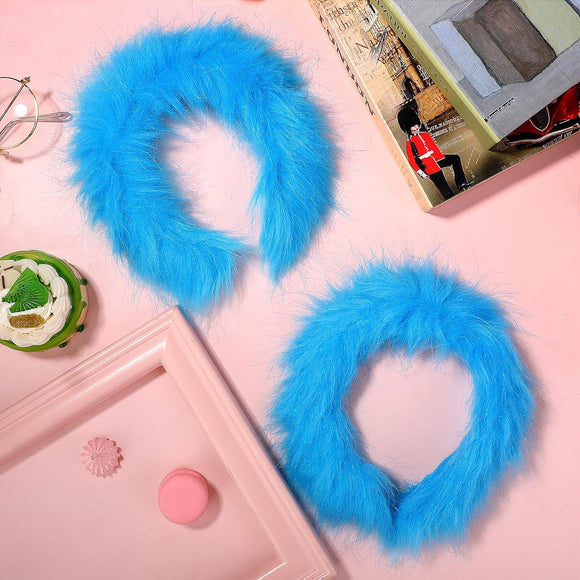 Dr. Seuss inspired headband (Furry Hair for Thing)