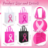 Cancer awareness * Pink Ribbon RESUSABLE NON WOVEN BAG
