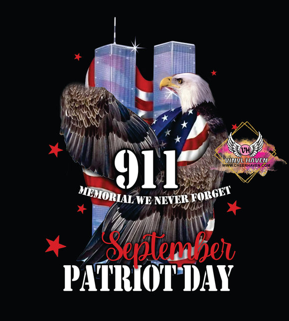 DTF Print * September 11 * 911 * Patriot Day