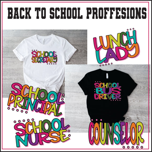 DTF Prints * Back to School Professionals
