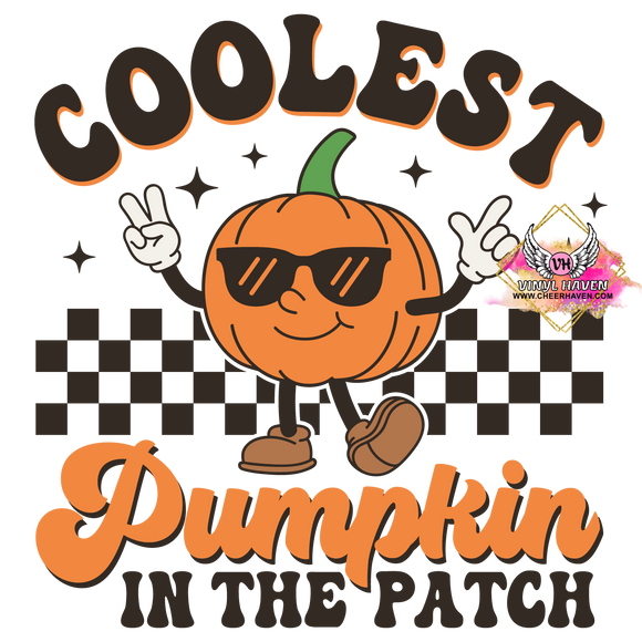 DTF Print * Fall * Coolest Pumpkin in the patch