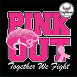 DTF Print * AWARENESS * PINK OUT School Logo