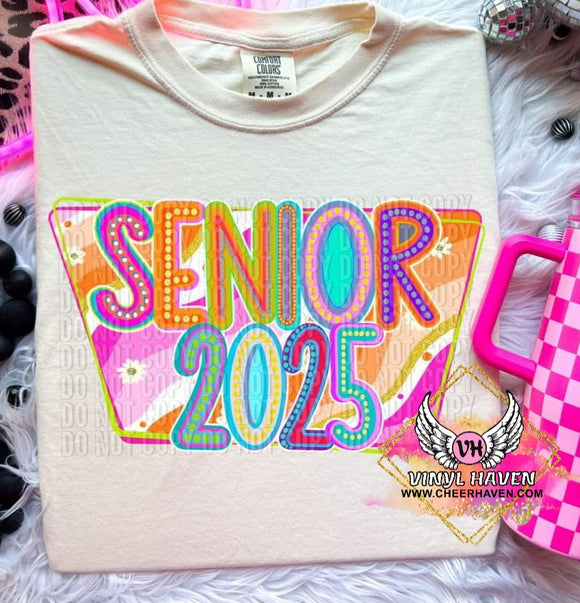 DTF Print * Back to School * Retro Senior 2025