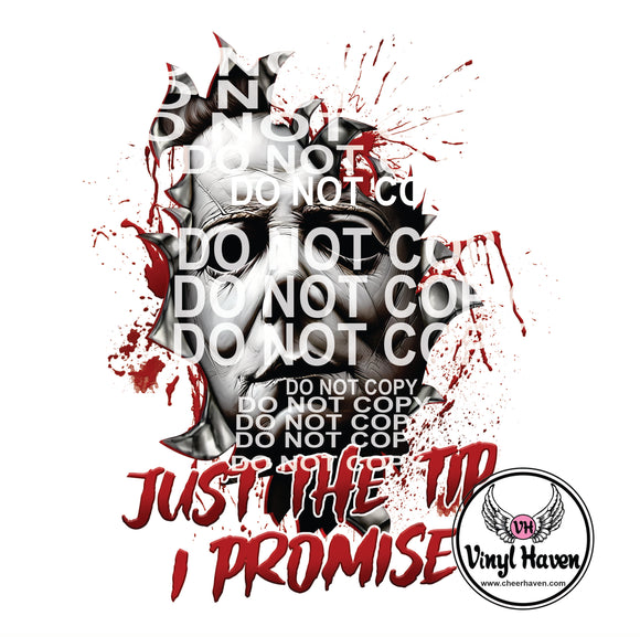 DTF Print * Halloween * Bloody Horror Promise