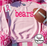 DTF Print * Back to School * GRUNGE OVERSIZE TYPOGRAPHY * PINK