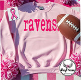 DTF Print * Back to School * GRUNGE OVERSIZE TYPOGRAPHY * PINK