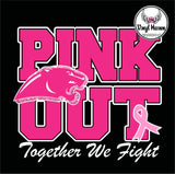 DTF Print * AWARENESS * PINK OUT School Logo