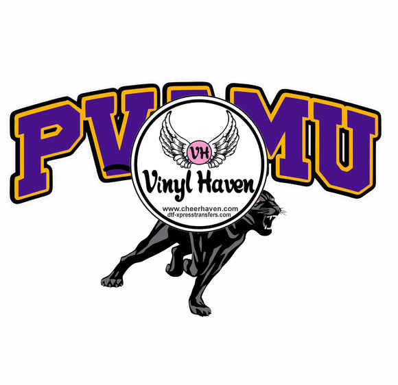 DTF Print * Back to School * College PVAMU with panther