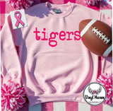 DTF Print * Back to School * GRUNGE OVERSIZE TYPOGRAPHY * PINK