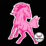 DTF Print * AWARENESS * PINK School Logo (Middle School, Junior High, High school)