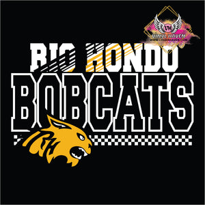 DTF Print * Back to School * Spirit Shirt Design * Bobcats