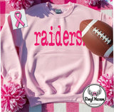 DTF Print * Back to School * GRUNGE OVERSIZE TYPOGRAPHY * PINK