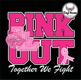 DTF Print * AWARENESS * PINK OUT School Logo
