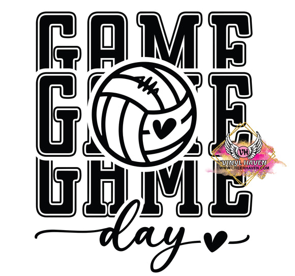 DTF Print * Game Day Volleyball
