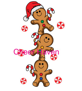 DTF Print * Christmas * Gingerbread kids