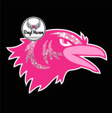 DTF Print * AWARENESS * PINK School Logo (Middle School, Junior High, High school)