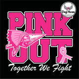 DTF Print * AWARENESS * PINK OUT School Logo
