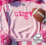 DTF Print * Back to School * GRUNGE OVERSIZE TYPOGRAPHY * PINK