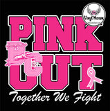 DTF Print * AWARENESS * PINK OUT (Middle School, Junior High, High school)
