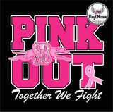 DTF Print * AWARENESS * PINK OUT School Logo