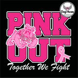 DTF Print * AWARENESS * PINK OUT School Logo