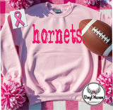 DTF Print * Back to School * GRUNGE OVERSIZE TYPOGRAPHY * PINK