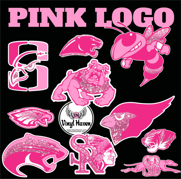 DTF Print * AWARENESS * PINK School Logo