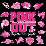 DTF Print * AWARENESS * PINK OUT School Logo