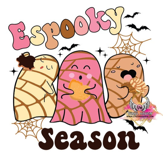 DTF Print * Halloween Conchas * Espooky Season