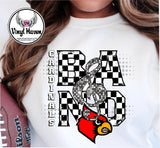 DTF Print * Back to School * MASCOT Checkered BAND