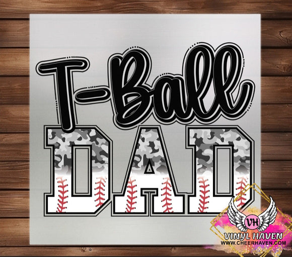 DTF Print * Sports * T-Ball Dad