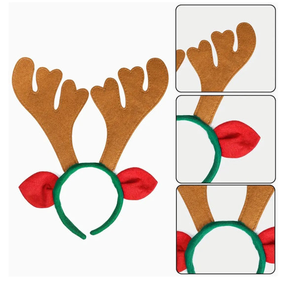 Reindeer antlers Christmas headband